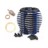 CABEÇOTE DO MOTOR AUTOMODELO REVO 3.3 / JATO / TMAXX COMPLETO COM VELA TRAXXAS TRAX 5238R